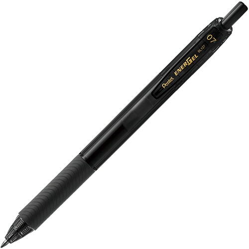 ぺんてる ゲルインキボールペン エナージェルエス 0.7mm 黒 BL127-A 1セット(10本)(ご注文単位1セット)【直送品】