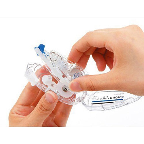 トンボ鉛筆 修正テープ モノエアー つめ替えタイプ用カートリッジ 6mm幅×10m 青 CT-CAR6 1セット(5個)(ご注文単位1セット)【直送品】