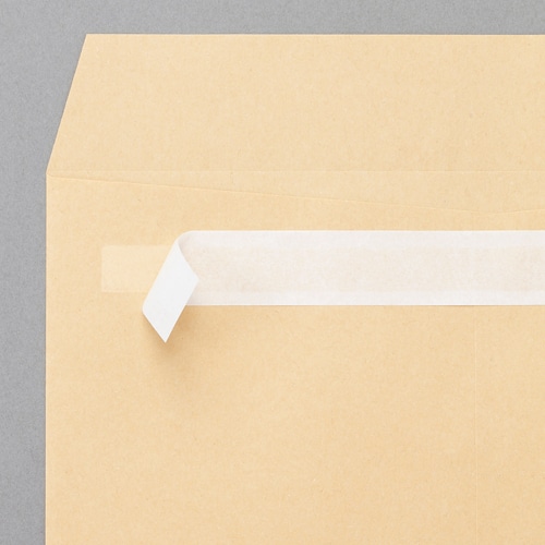 TANOSEE　クラフト封筒　テープ付　長3　70g／m2　〒枠あり　1セット（3000枚：1000枚×3箱）（ご注文単位1セット）【直送品】