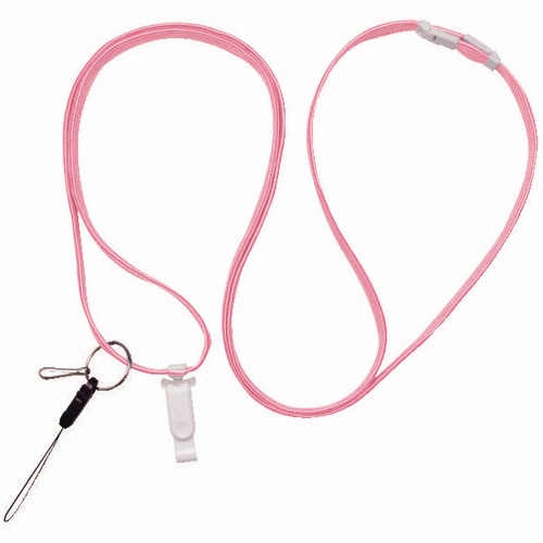 ソニック　多機能たすきがけストラップ　150cm　桃　NF-985-P　1セット（10本）（ご注文単位1セット）【直送品】