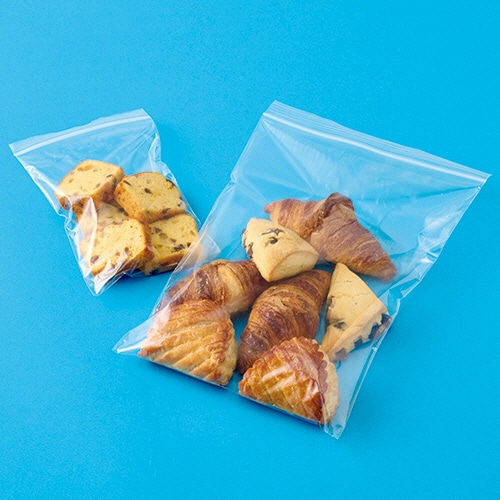 伊藤忠リーテイルリンク　チャック付ポリ袋　0.04×50×70mm　CHB40-A　1セット（2000枚：100枚×20パック）（ご注文単位1セット）【直送品】