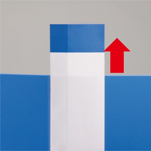 キングジム シンプリーズ Zファイル A4タテ 120枚収容 背幅17mm 水色 578SP-LB 1セット(10冊)(ご注文単位1セット)【直送品】