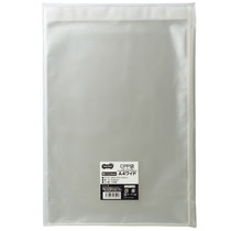 TANOSEE　CPP袋　A4ワイド用フタ・テープ付　240×330＋40mm　1セット（1000枚：100枚×10パック）（ご注文単位1セット）【直送品】