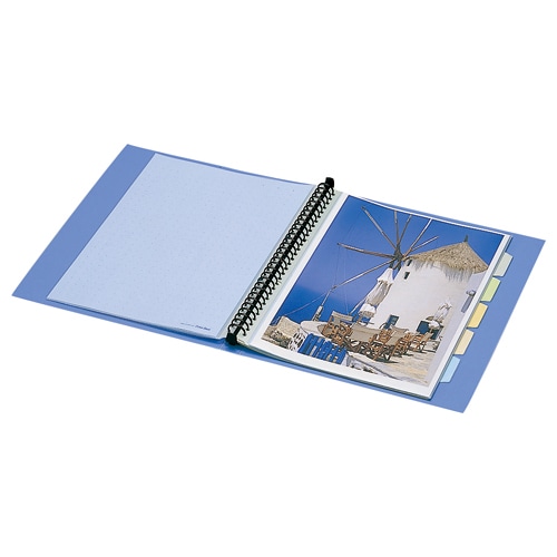 キングジム クリアーファイル カラーベース 差し替え式 A4タテ 30穴 15ポケット付属 背幅40mm 緑 139W-G 1セット(5冊)(ご注文単位1セット)【直送品】