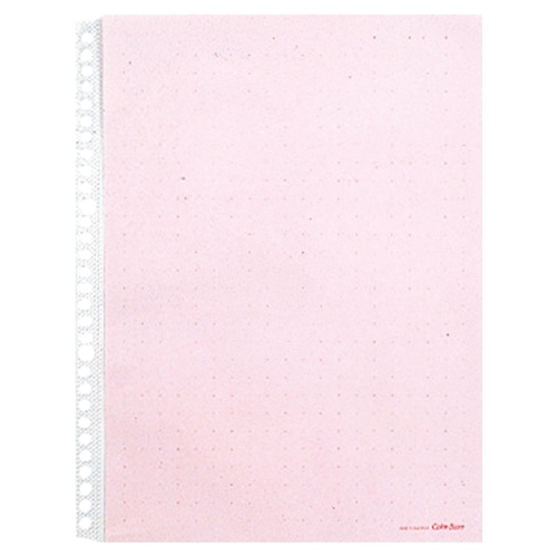 キングジム　カラーベースポケット　A4タテ　2・4・30穴　赤　103CP-R　1セット（50枚：10枚×5パック）（ご注文単位1セット）【直送品】