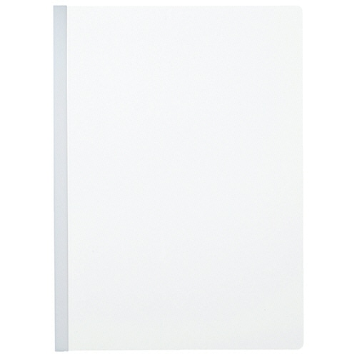 TANOSEE　レールホルダー（エコノミータイプ）　A4タテ　10枚収容　白　1セット（300冊：30冊×10パック）（ご注文単位1セット）【直送品】