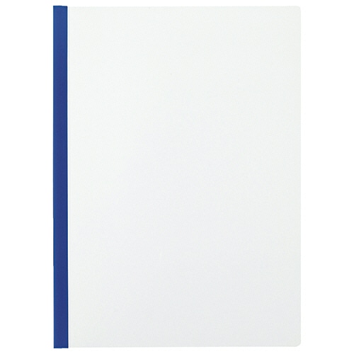 TANOSEE　レールホルダー（エコノミータイプ）　A4タテ　20枚収容　青　1セット（300冊：30冊×10パック）（ご注文単位1セット）【直送品】