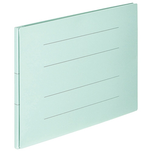 TANOSEE　背幅伸縮フラットファイル（エコノミータイプ）　A4ヨコ　約800枚収容　背幅18～98mm　ブルー　1セット（50冊）（ご注文単位1セット）【直送品】