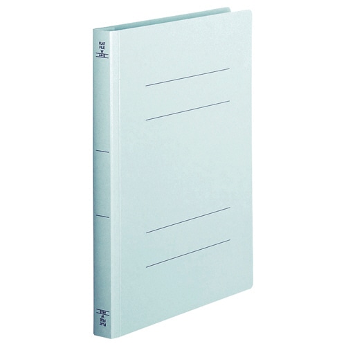 TANOSEE　フラットファイル（厚とじW）　A4タテ　250枚収容　背幅28mm　青　1セット（200冊：10冊×20パック）（ご注文単位1セット）【直送品】