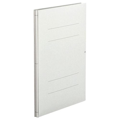 TANOSEE　背幅伸縮フラットファイル　A4タテ　1000枚収容　背幅13-113mm　グレー　1セット（30冊）（ご注文単位1セット）【直送品】