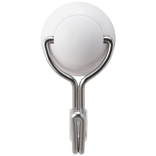 マグエックス マグネットフック ゼロスライド SS 白 個装箱 MZR-2W-CT 1セット(10個)(ご注文単位1セット)【直送品】