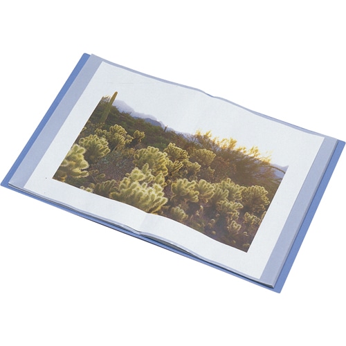 キングジム サイドインクリアーファイル カラーベース A3タテ 40ポケット 背幅18mm 黒 157C-BK 1セット(5冊)(ご注文単位1セット)【直送品】