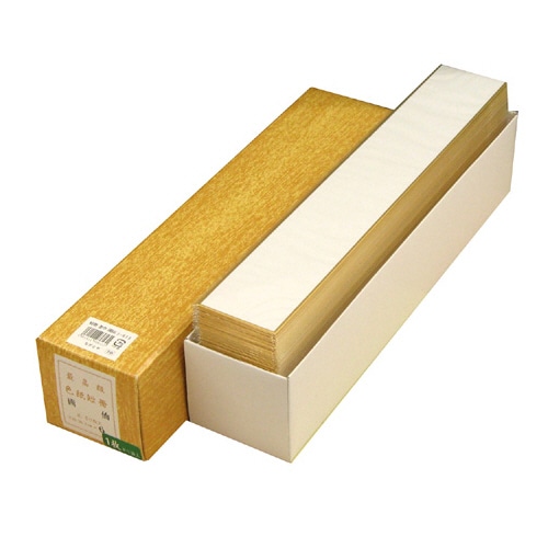 長門屋商店　色紙短冊　画仙紙　並　60×363mm　シ-613　1セット（50枚）（ご注文単位1セット）【直送品】