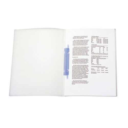 リヒトラブ ルーパーファイル A4タテ 2穴 100枚収容 青 F-3006 1セット(25冊)(ご注文単位1セット)【直送品】