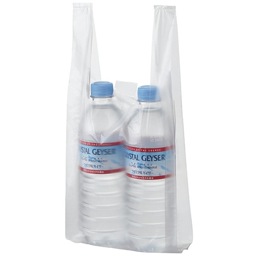 TANOSEE 半透明レジ袋 8号 ヨコ160×タテ340×マチ幅90mm 1セット(1000枚:100枚×10パック)(ご注文単位1セット)【直送品】