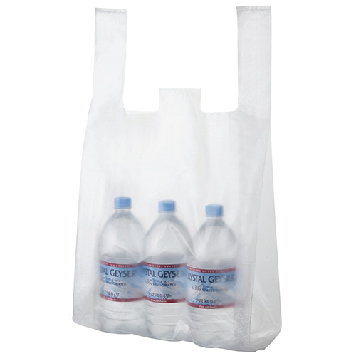 TANOSEE　半透明レジ袋　60号　ヨコ350×タテ600×マチ幅150mm　1セット（1000枚：100枚×10パック）（ご注文単位1セット）【直送品】