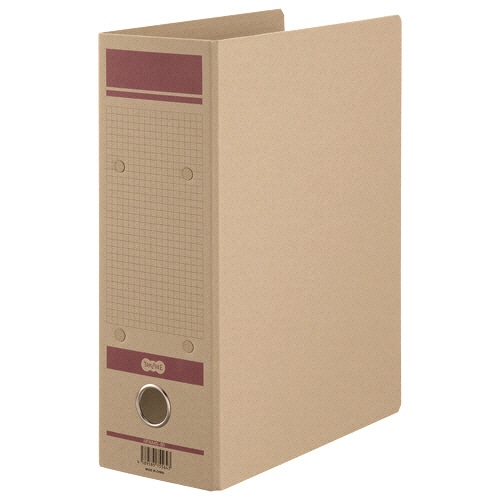 TANOSEE 保存用ファイルN(片開き) A4タテ 800枚収容 80mmとじ 赤 1セット(24冊)(ご注文単位1セット)【直送品】