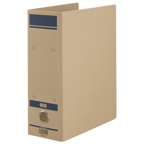 TANOSEE 保存用ファイルN(片開き) A4タテ 800枚収容 80mmとじ 青 1セット(24冊)(ご注文単位1セット)【直送品】