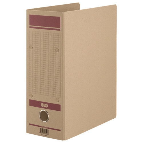 TANOSEE 保存用ファイルN(片開き) A4タテ 1000枚収容 100mmとじ 赤 1セット(24冊)(ご注文単位1セット)【直送品】