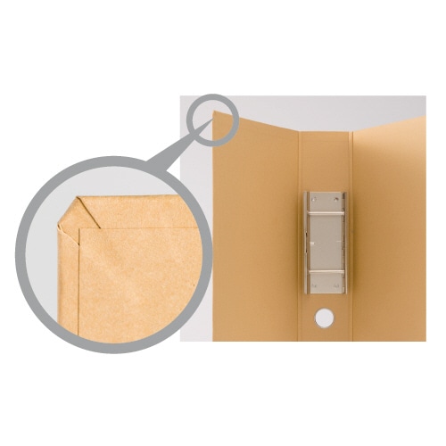 TANOSEE　保存用ファイルN（片開き）　A4タテ　1000枚収容　100mmとじ　赤　1セット（24冊）（ご注文単位1セット）【直送品】