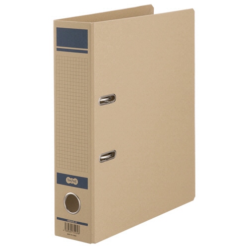 TANOSEE　保存用レバー式アーチファイルN　A4タテ　580枚収容　58mmとじ　背幅77mm　青　1セット（24冊）（ご注文単位1セット）【直送品】