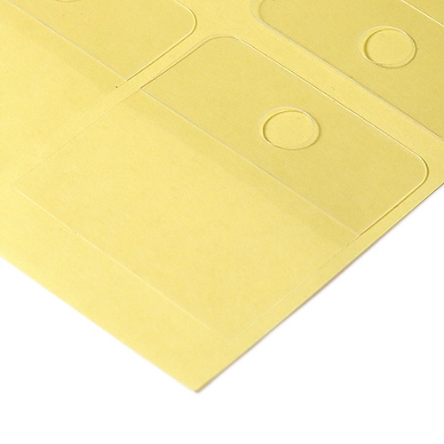 シモジマ　HEIKO　フックシール　L　50×48mm　#7063706　1セット（420片：42片×10パック）（ご注文単位1セット）【直送品】