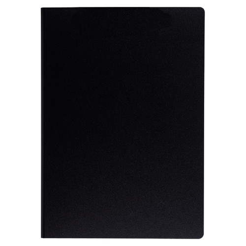 セキセイ クリップファイル(ダブル) 発泡美人 A4 ブラック FB-2036-60 1セット(10枚)(ご注文単位1セット)【直送品】