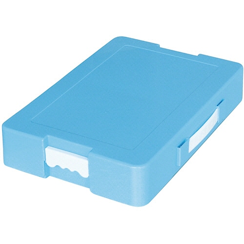 デビカ　つながるパッチン　おどうぐばこ　手さげ付　ブルー　041440　1セット（20個）（ご注文単位1セット）【直送品】