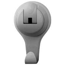 ライオン事務器　吸盤フック　がっ吊り　グレー　KH-8H　1セット（20個）（ご注文単位1セット）【直送品】