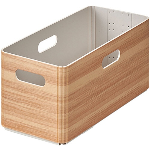 キングジム　キーニ　スタッキングユニットボックス　S　ナチュラル　KW1012-NA　1セット（3個）（ご注文単位1セット）【直送品】