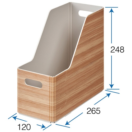 キングジム　キーニ　スタッキングユニットボックス　Sロング　ナチュラル　KW1012L-NA　1セット（3個）（ご注文単位1セット）【直送品】