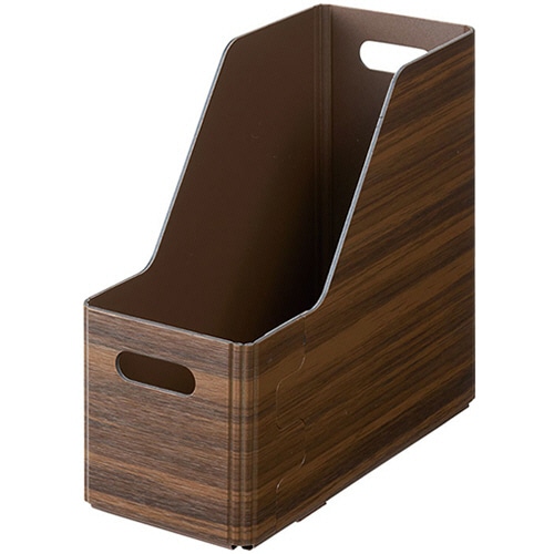 キングジム キーニ スタッキングユニットボックス Sロング ブラウン KW1012L-BR 1セット(3個)(ご注文単位1セット)【直送品】