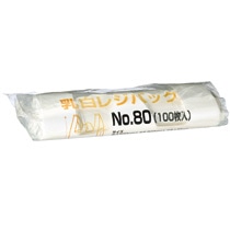 TANOSEE　乳白レジ袋　80号　ヨコ370×タテ800×マチ幅170mm　1セット（500枚：100枚×5パック）（ご注文単位1セット）【直送品】