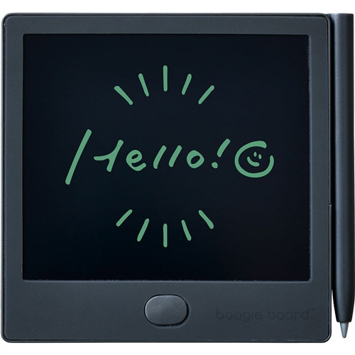 キングジム 電子メモパッド ブギーボード ブラック BB-12-BK 1セット(12台)(ご注文単位1セット)【直送品】