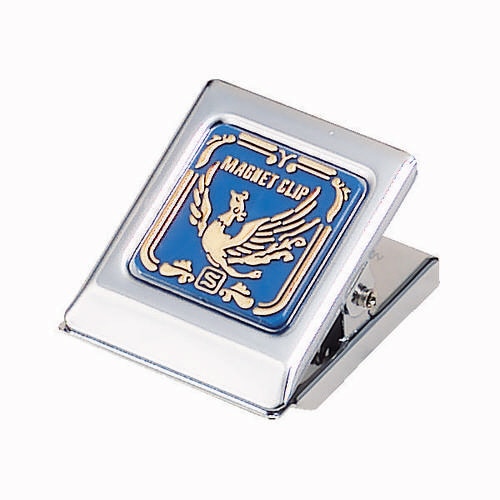 ソニック マグネットクリップ 中 口幅36mm 青 CP-64B 1セット(10個)(ご注文単位1セット)【直送品】