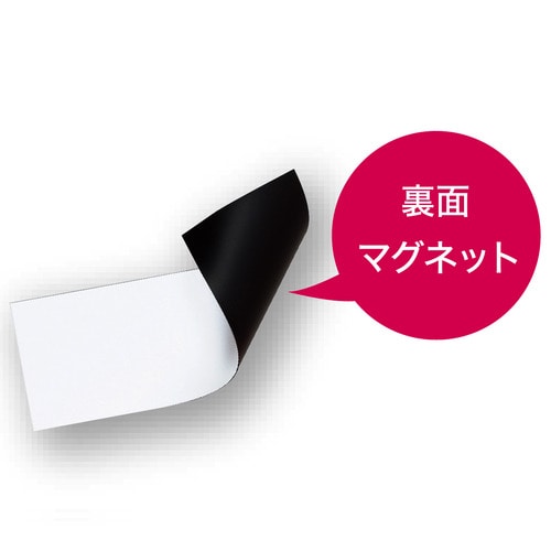 マグエックス マグネットクリーンシート 大 300×200×0.8mm 白 MSKW-08W 1セット(10枚)(ご注文単位1セット)【直送品】