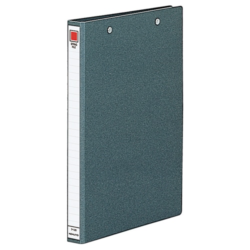コクヨ　スプリングファイル（両天とじ）　A4タテ　2穴　200枚収容　背幅33mm　フ-120　1セット（10冊）（ご注文単位1セット）【直送品】