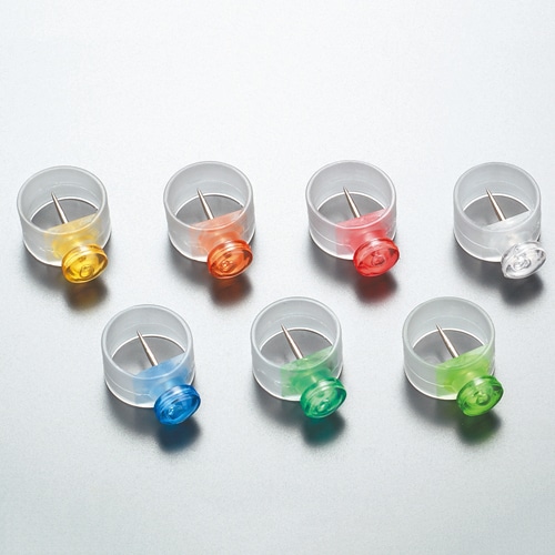 コクヨ　プニョプニョピン　7色ミックス　カヒ-90　1セット（100個：10個×10パック）（ご注文単位1セット）【直送品】