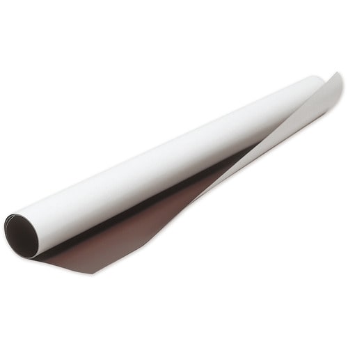 マグエックス マグネットカラーシート タテ600×ヨコ500×厚さ0.8mm 白 MSC-08-5060W 1セット(6枚)(ご注文単位1セット)【直送品】