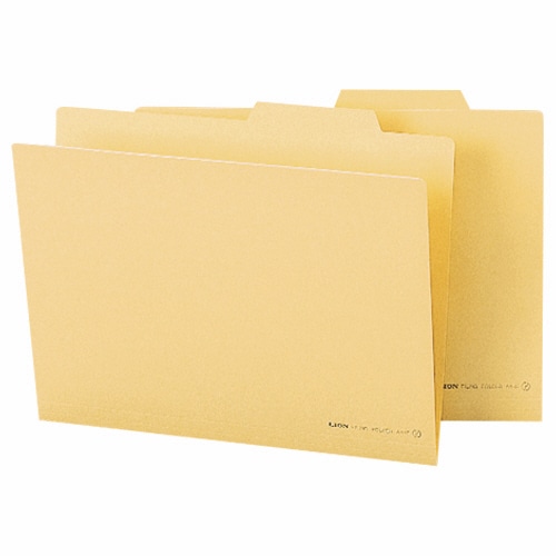 ライオン事務器　個別フォルダー　A4　クリーム　A4-IF　1セット（10冊）（ご注文単位1セット）【直送品】