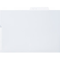 ライオン事務器　PPポケットホルダー　A4　厚さ0.2mm　ホワイト　LFS-02PH　1セット（5枚）（ご注文単位1セット）【直送品】