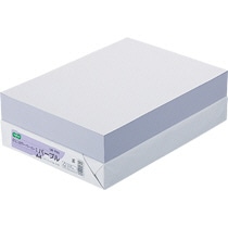 TANOSEE　αエコカラーペーパーII　A4　パープル　1セット（2500枚：500枚×5冊）（ご注文単位1セット）【直送品】