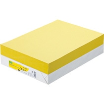 TANOSEE　αエコカラーペーパーII　B4　イエロー　1セット（2500枚：500枚×5冊）（ご注文単位1セット）【直送品】