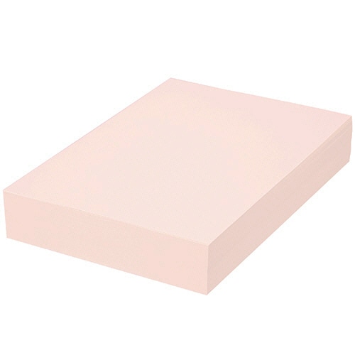 TANOSEE　αエコカラーペーパーII　B5　フレッシュピンク　1セット（2500枚：500枚×5冊）（ご注文単位1セット）【直送品】