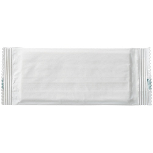 TANOSEE　レーヨン不織布　バイオマスおしぼり　平型　1セット（2000枚：100枚×20パック）（ご注文単位1セット）【直送品】