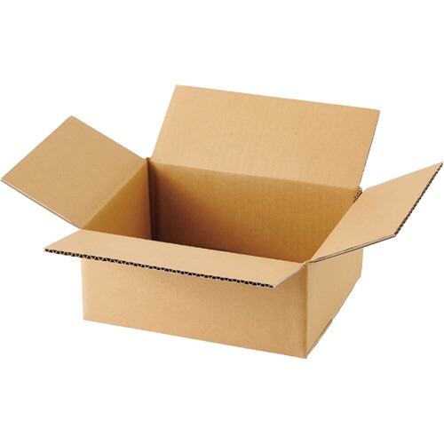 TANOSEE 無地ダンボール箱 B5判対応サイズ 高さ120mm 1セット(60枚:20枚×3パック)(ご注文単位1セット)【直送品】