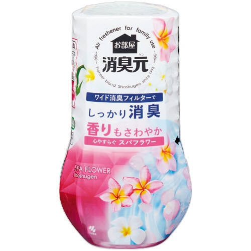 小林製薬　お部屋の消臭元　心やすらぐスパフラワー　400mL　1セット（5個）（ご注文単位1セット）【直送品】