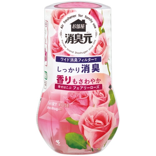 小林製薬　お部屋の消臭元　幸せはこぶフェアリーローズ　400mL　1セット（5個）（ご注文単位1セット）【直送品】