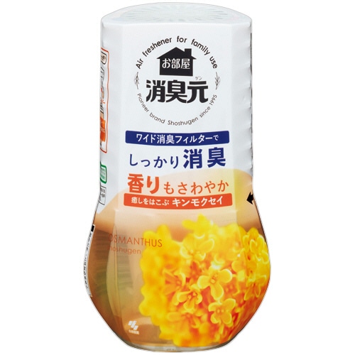 小林製薬　お部屋の消臭元　癒しをはこぶキンモクセイ　400mL　1セット（5個）（ご注文単位1セット）【直送品】