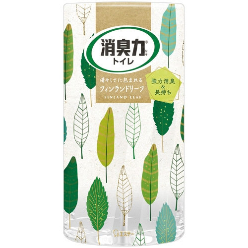 エステー　トイレの消臭力　フィンランドリーフ　400mL　1セット（5個）（ご注文単位1セット）【直送品】